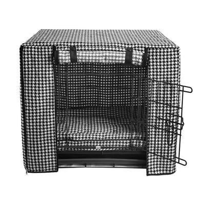 Premium Dog Crate Cover, Houndstooth