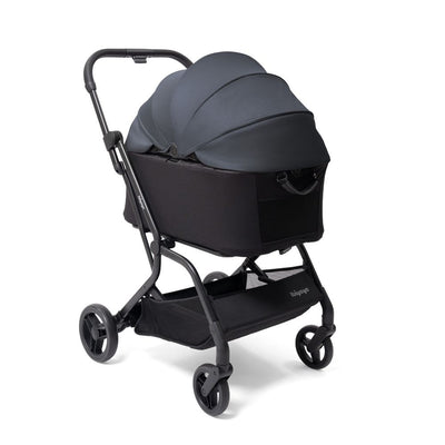 Ibiyaya HUE-GO Detachable Pet Stroller & Capsule, Stone Grey