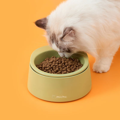 Michu Elevated Ceramic Bowls for Cats and Dogs