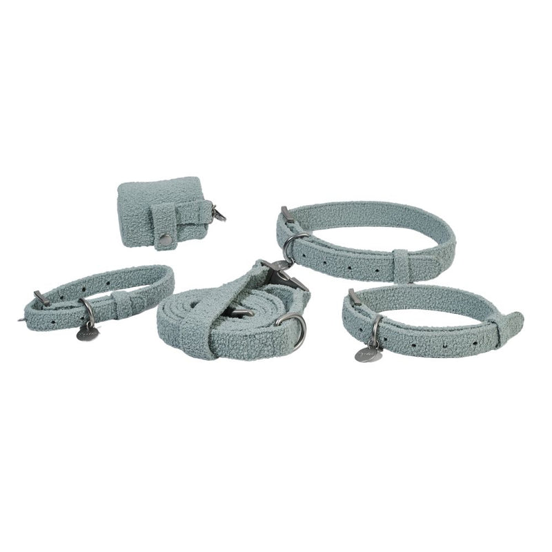 Australian Designed Boucle Dog Collar, Sage