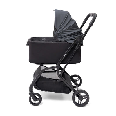 Ibiyaya HUE-GO Detachable Pet Stroller & Capsule, Stone Grey