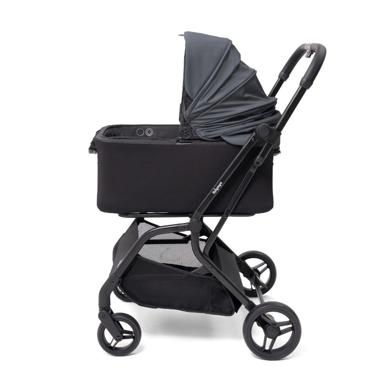 Ibiyaya HUE-GO Detachable Pet Stroller & Capsule, Stone Grey