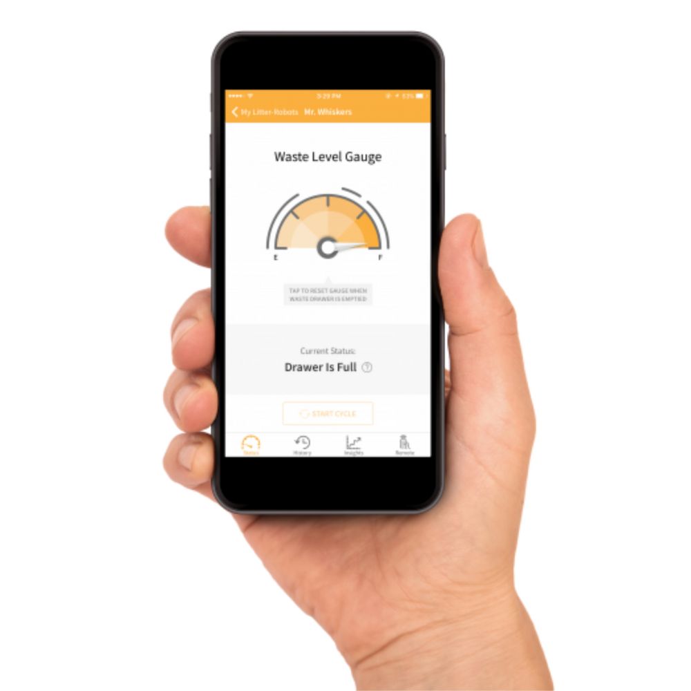 Automatic Litter-Robot III Open Air Connect, Bisque