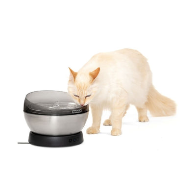 PetSafe HydroSphere 1.7L Stainless Steel Pet Fountain