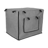 Dog Crate Cover with Windows, Grey