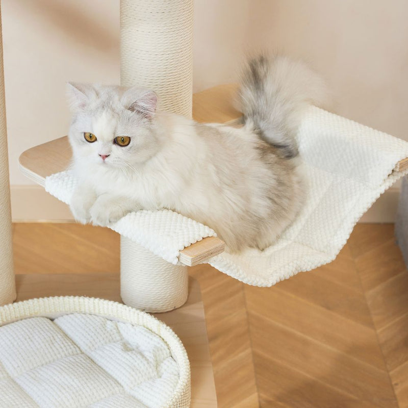 Michu Luna Solid Wood Cat Nest Tree