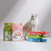 Michu Tofu Natural Clumping Cat Litter, Peach