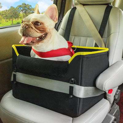 Pet Car Seat Plush Black