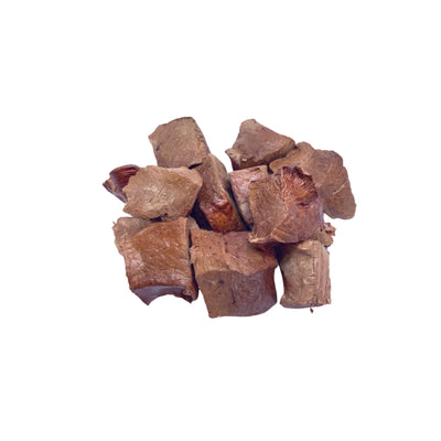 Premium Human Grade Freeze-Dried Raw Pet Treats, Beef Hearts 100g