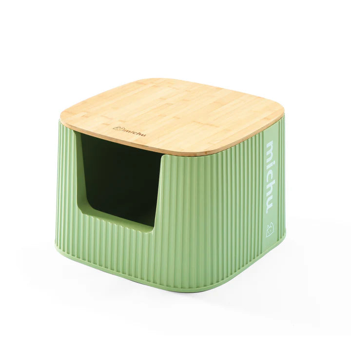 Michu XXL BoBa Cat Litter Box, Sage