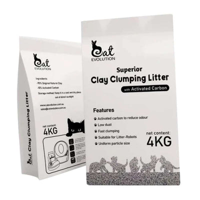 Superior Clay Clumping Cat Litter 16kg (4 x 4kg)