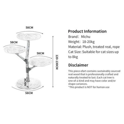 MICHU Ivy 4-Tier Designer Cat Tree