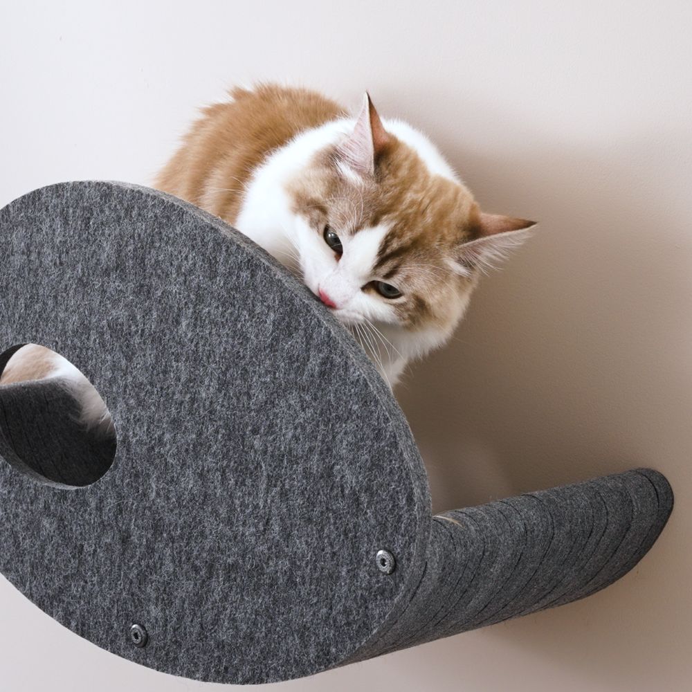 Cat Climber Set of 4 Facade Add-Ons, Charcoal