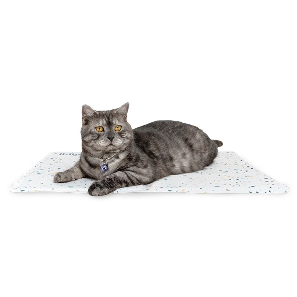 Chill Pad Dog Cooling Mat, Terrazzo