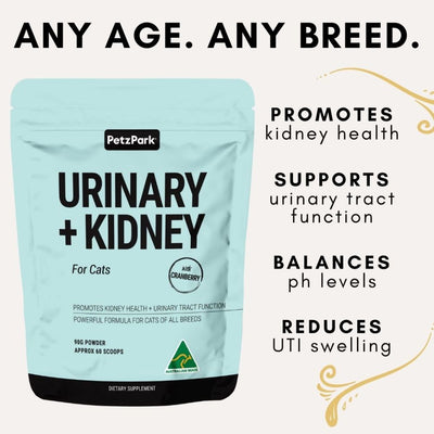 Petz Park Urinary and Kidney Supplement For Cats