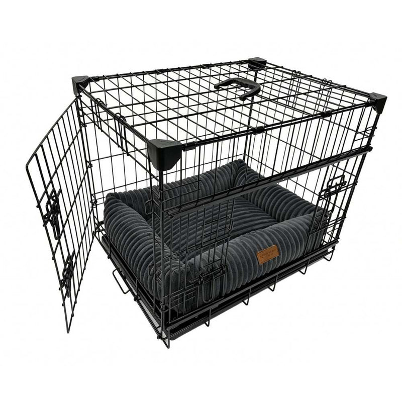 Cozy Dog Crate Bed with High Sides