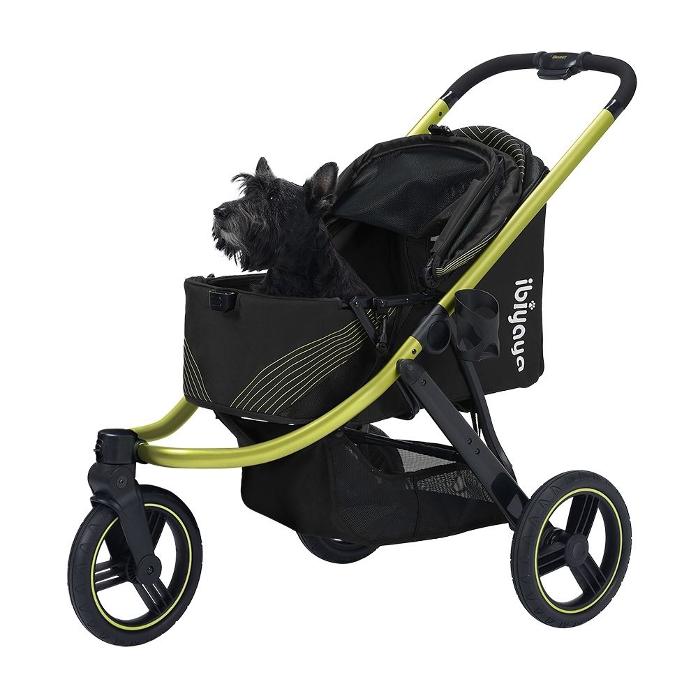 Ibiyaya The Beast Pet Jogger Stroller, Black