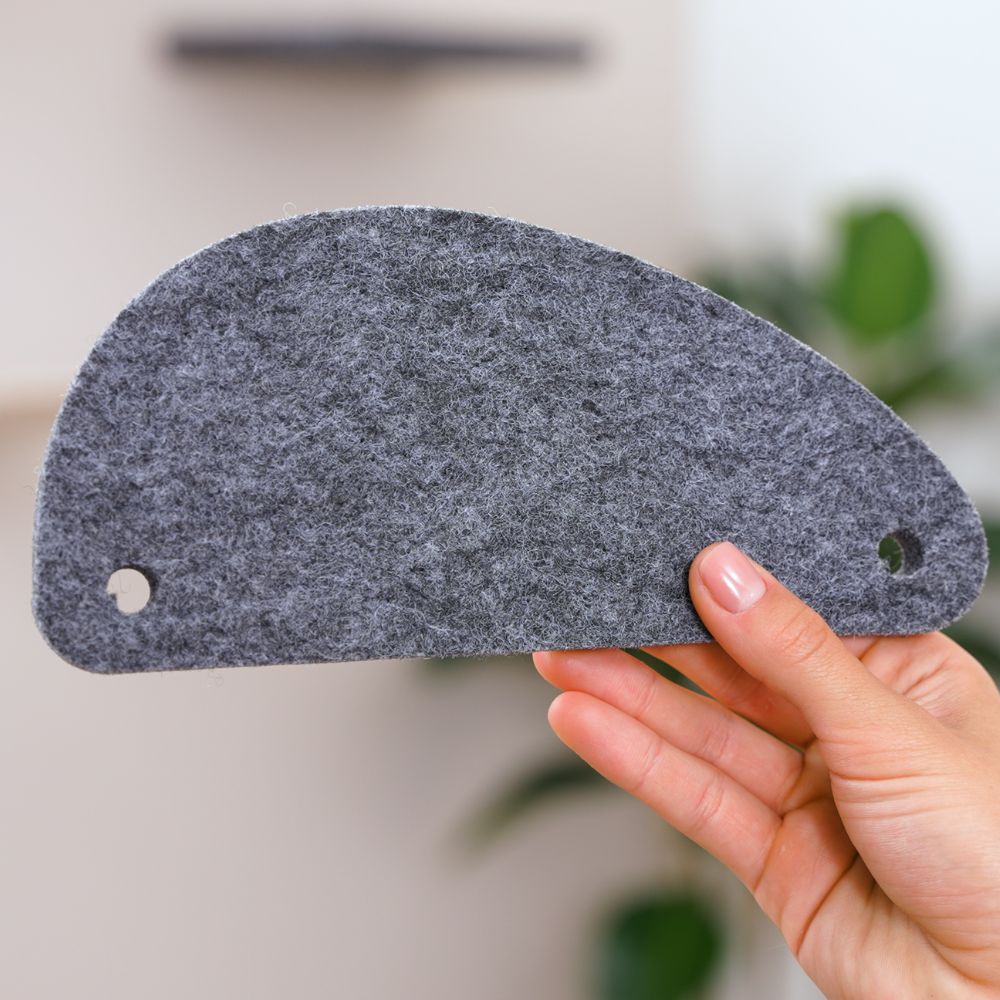 Cat Climber Set of 4 Facade Add-Ons, Charcoal