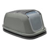 Moderna Mega Deluxe Cat Litter Box, Olive Green