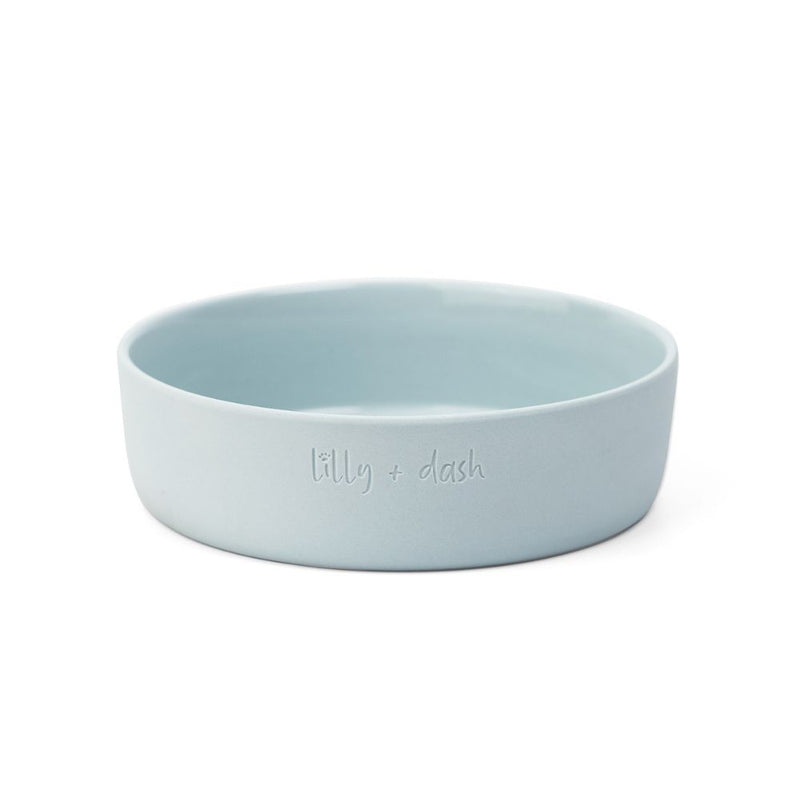 Ceramic Dog Bowl, Sky