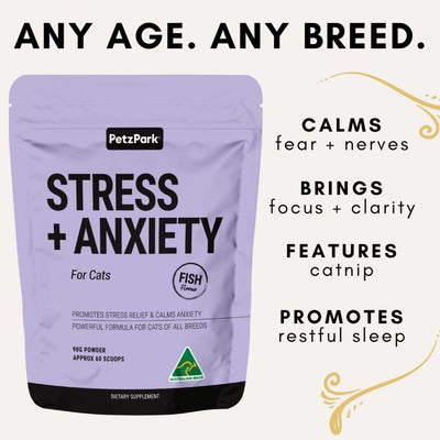 Petz Park Stress and Anxiety Supplement For Cats