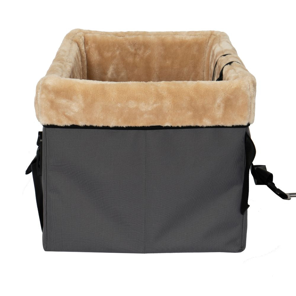 Elevated Dog Car Seat Grey | Medium