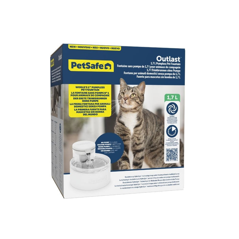 PetSafe Outlast Pumpless Pet Fountain | 1.7L