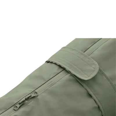 Hunter Milford Raincoat for Dogs with Harness Opening, Olive Green