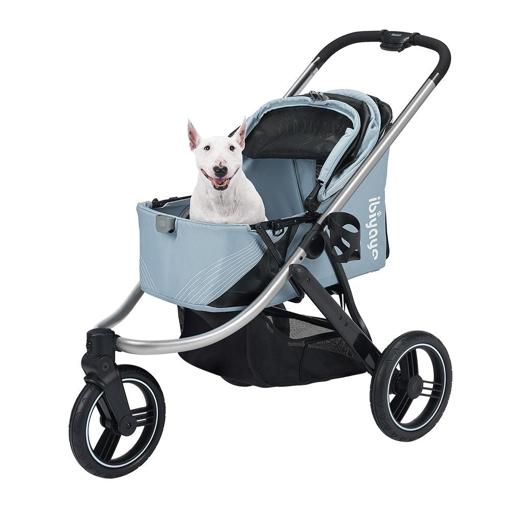 Ibiyaya The Beast Pet Jogger Stroller, Flash Grey