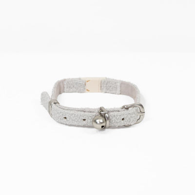 Australian Designed Boucle Cat Collar, Cloud