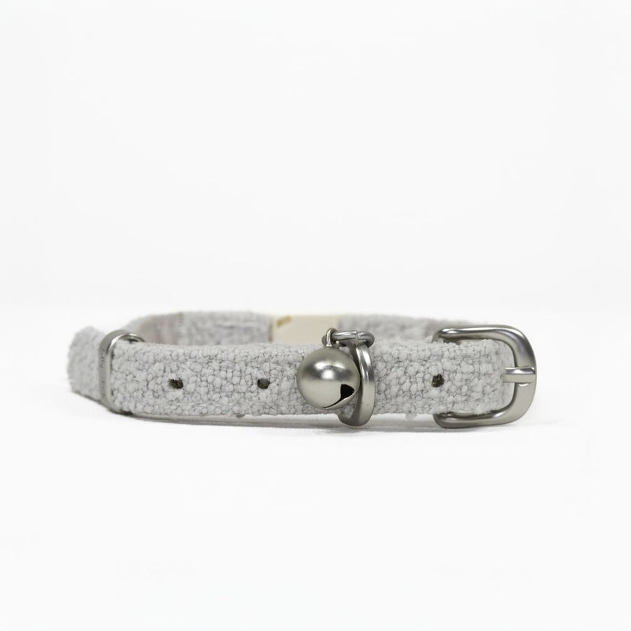Australian Designed Boucle Cat Collar, Cloud