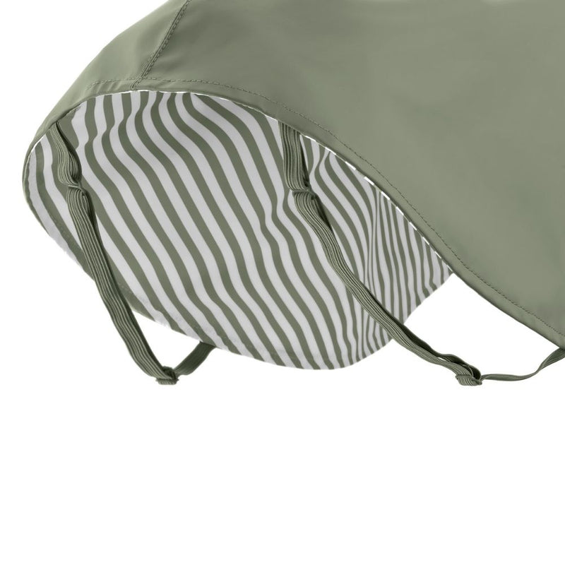 Hunter Milford Raincoat for Dogs with Harness Opening, Olive Green