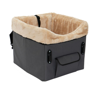 Elevated Dog Car Seat Grey | Small