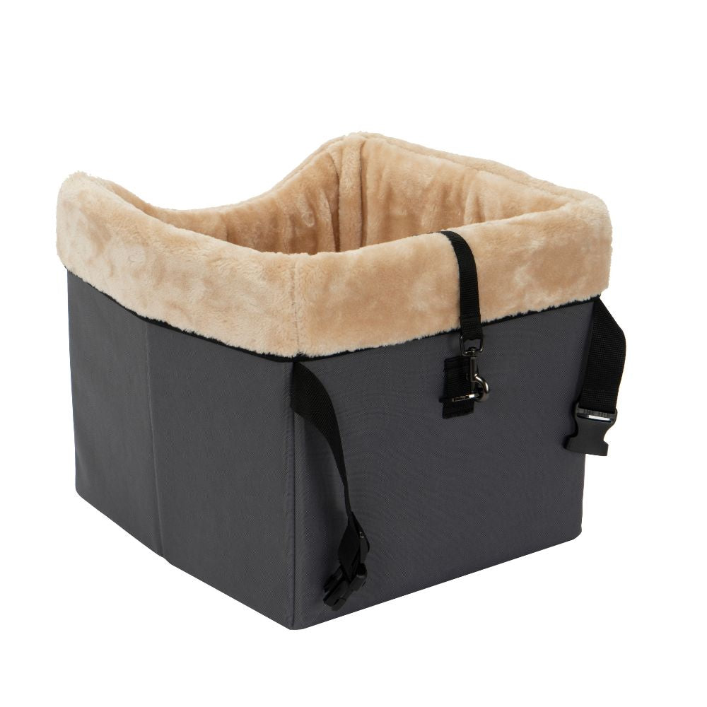 Elevated Dog Car Seat Grey | Small