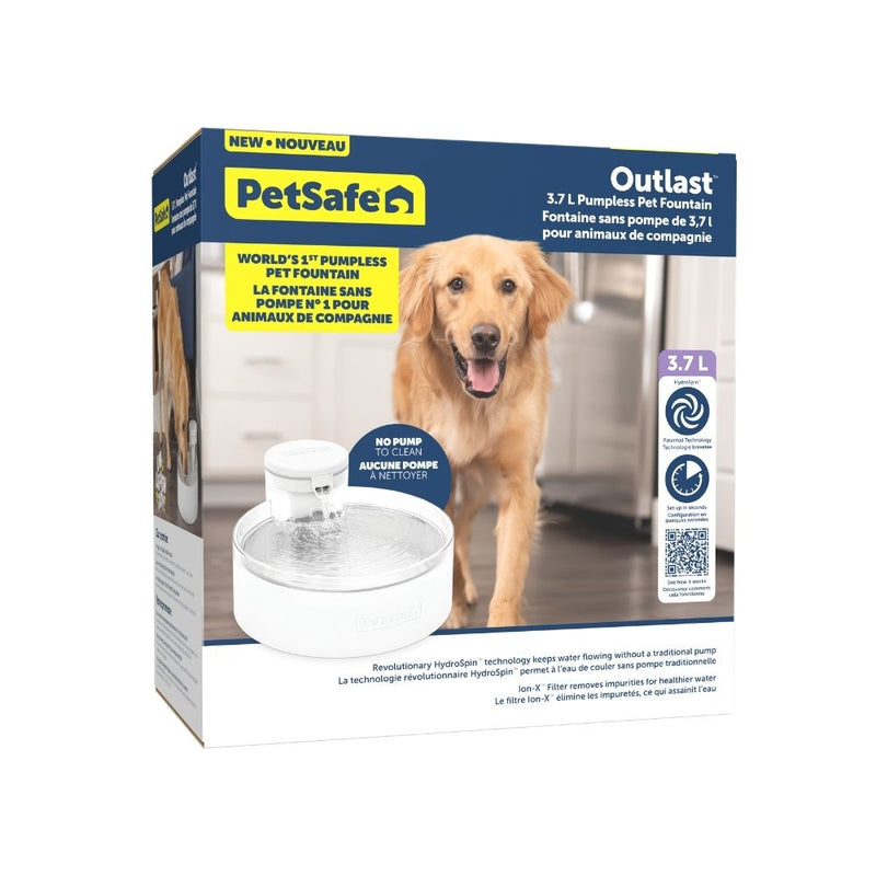 PetSafe Outlast Pumpless Dog Fountain | 3.7L
