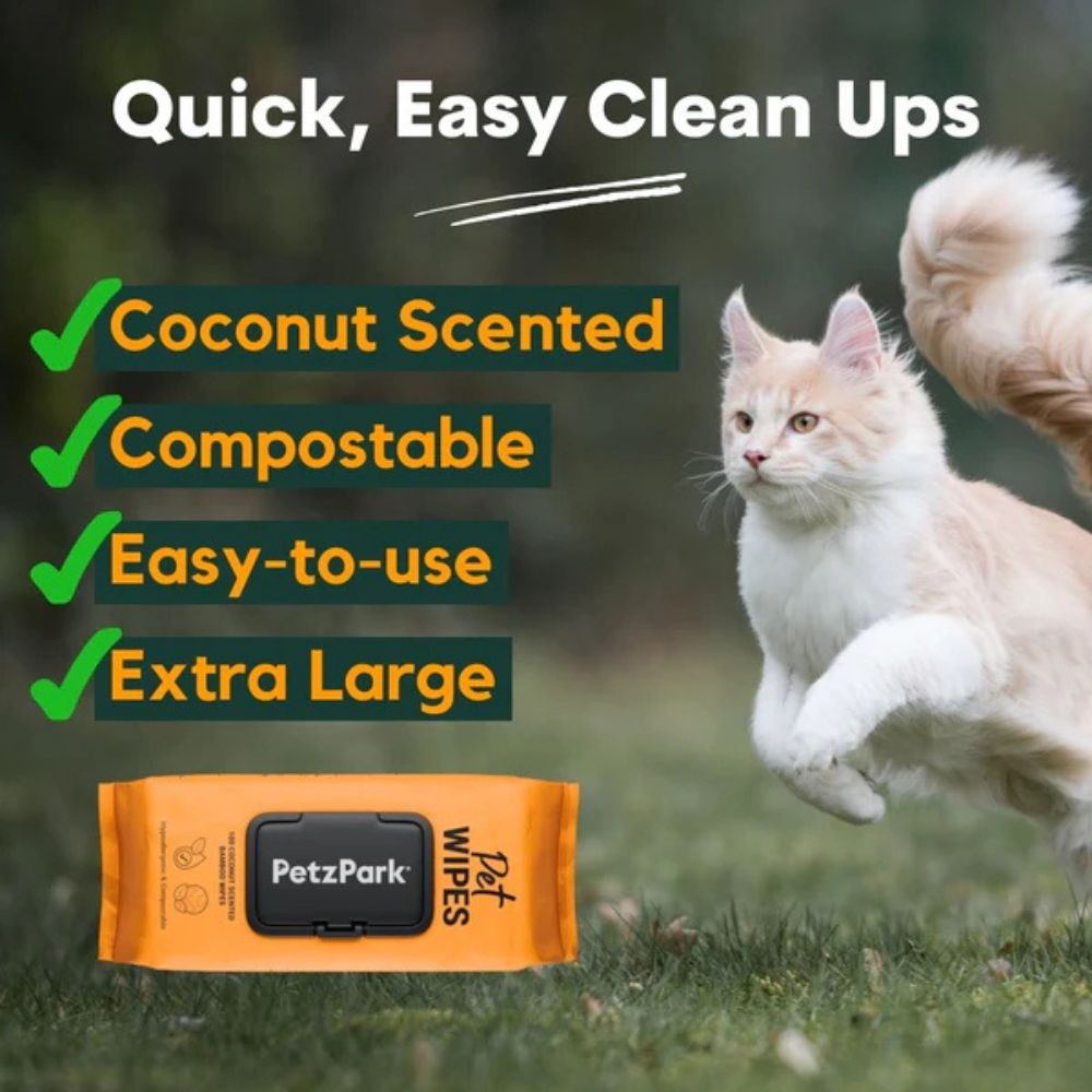 Petz Park Pet Wipes for Dogs and Cats