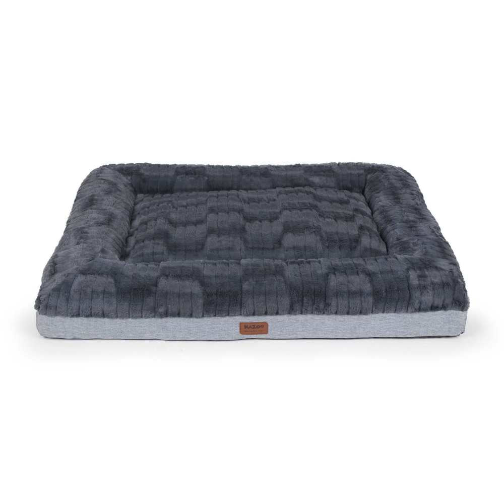 Cloud Comfort Dog Bed, Charcoal & Grey