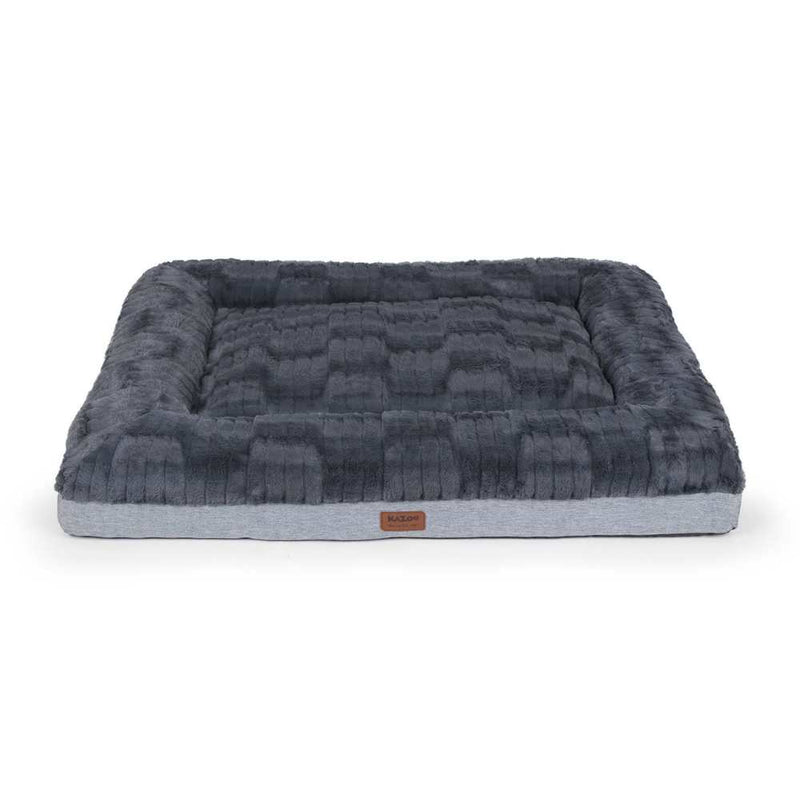 Cloud Comfort Dog Bed, Charcoal & Grey