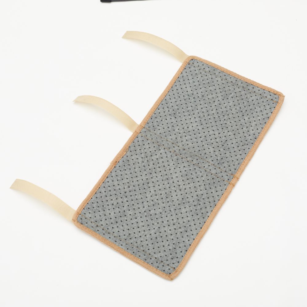 Wrap Around Cat Scratcher Mat, Beige