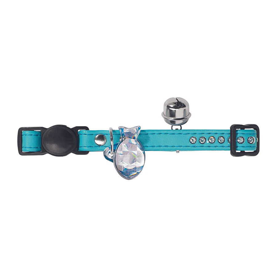 Hunter Modern Art Luxus Cat Collar, Turquoise