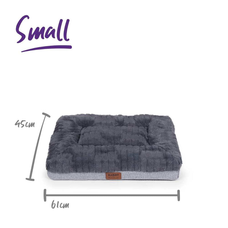 Cloud Comfort Dog Bed, Charcoal & Grey