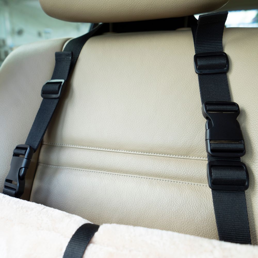 Elevated Dog Car Seat Grey | Small