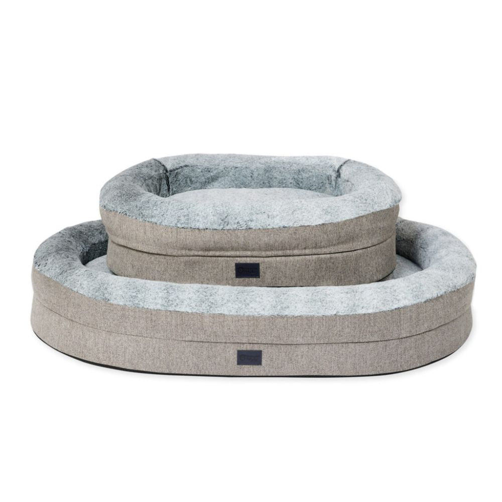 Orthopaedic Memory Rest Dog Bed, Artic Faux Fur