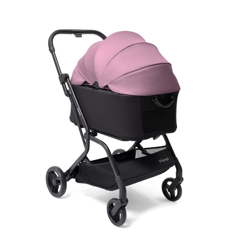 Ibiyaya HUE-GO Detachable Pet Stroller & Capsule, Dusty Pink