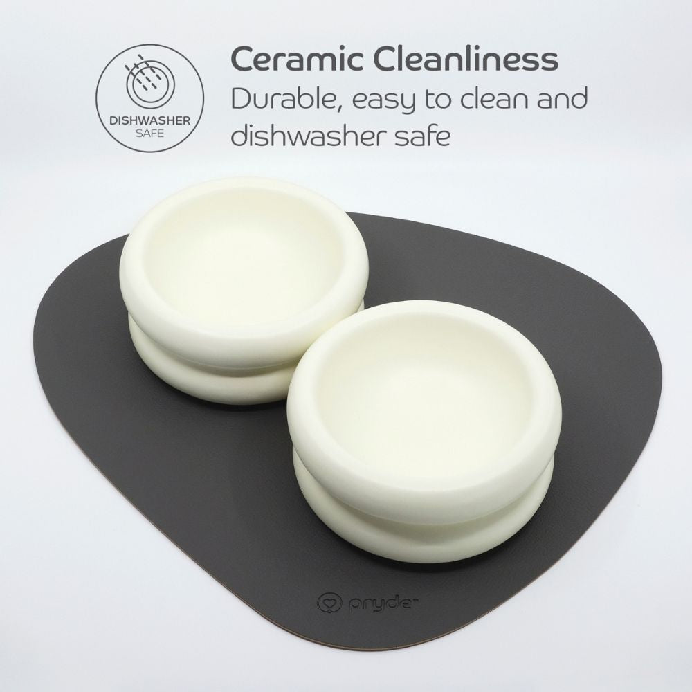 Ceramic Cat Dining Bowl - Elevated