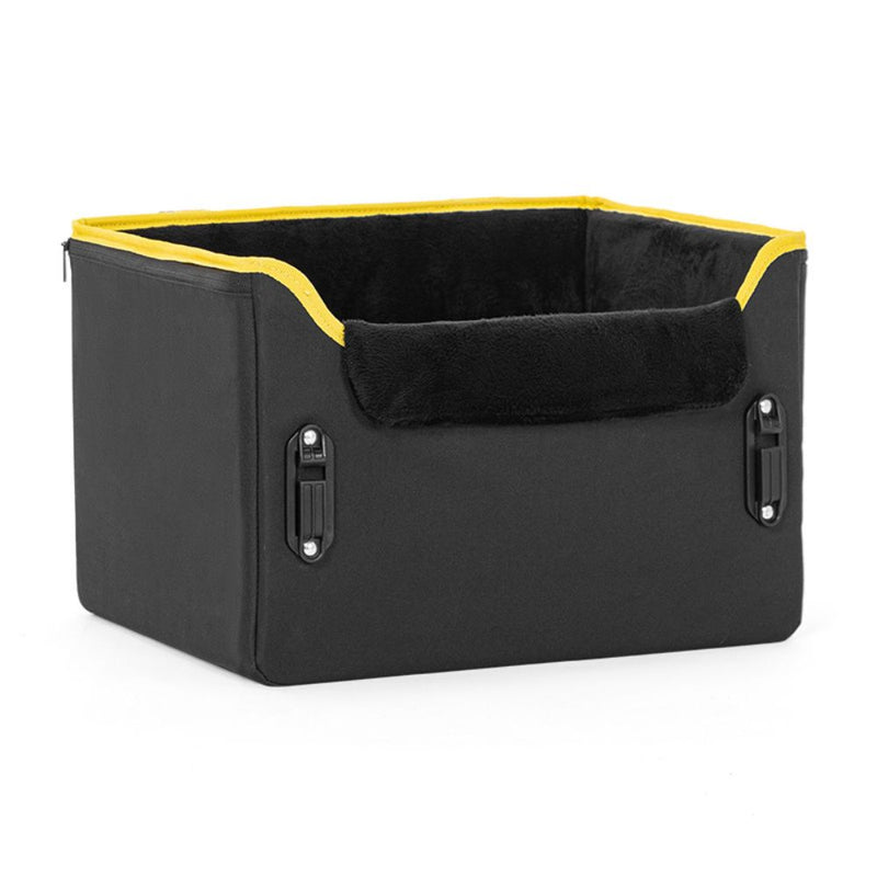 Pet Car Seat Plush, Black