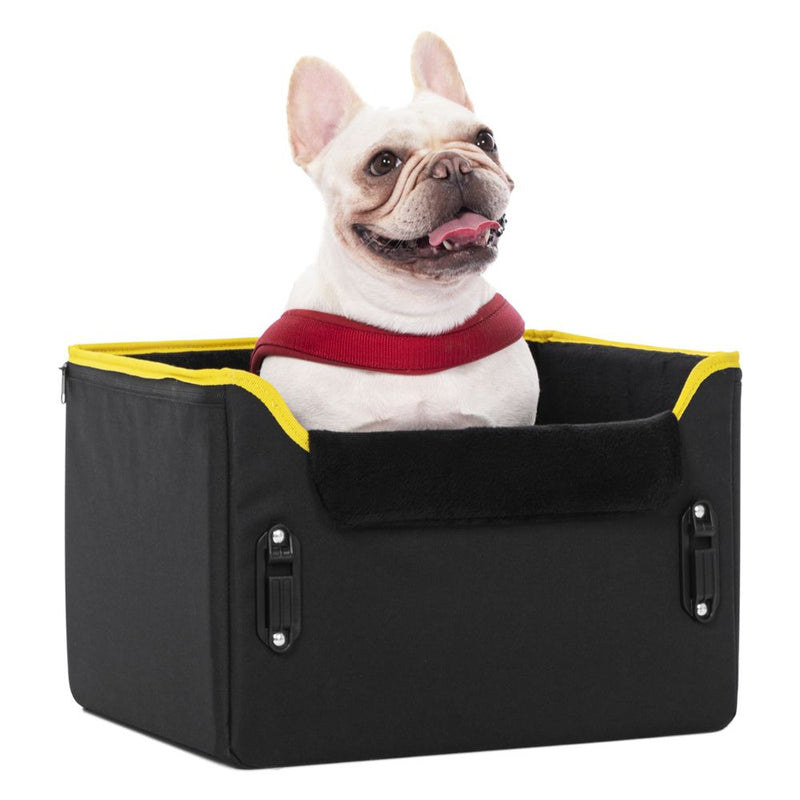 Pet Car Seat Plush, Black