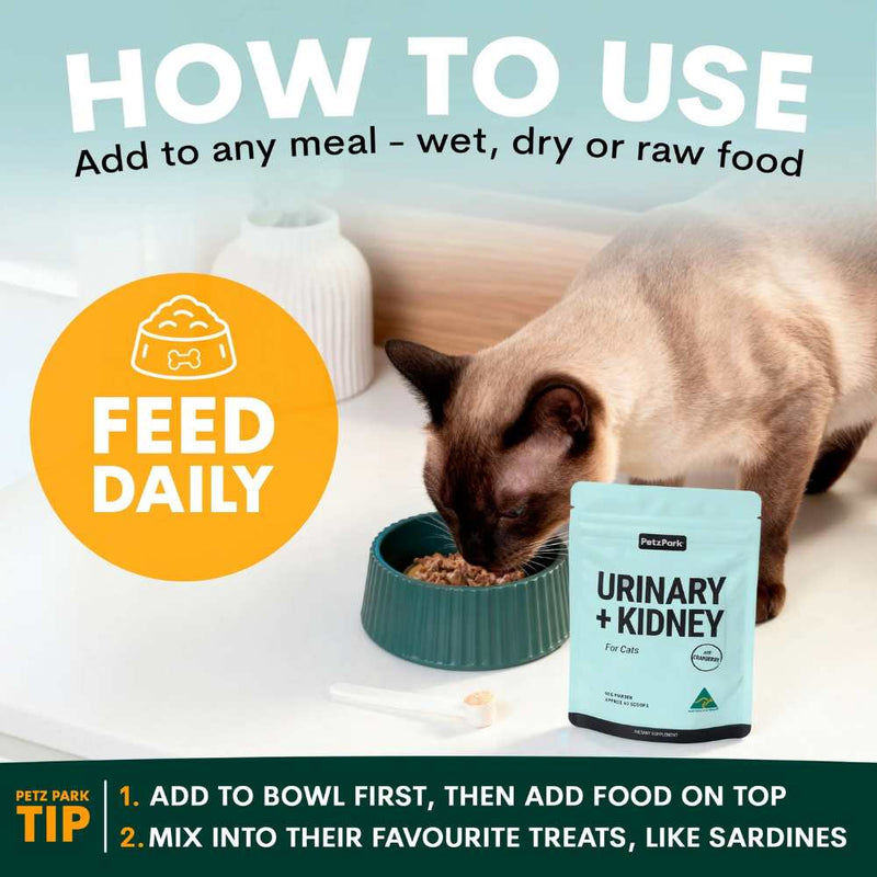 Petz Park Supplement For Cats | Urinary + Kidney