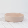 Large Ceramic Dog Bowl, Rose Quartz