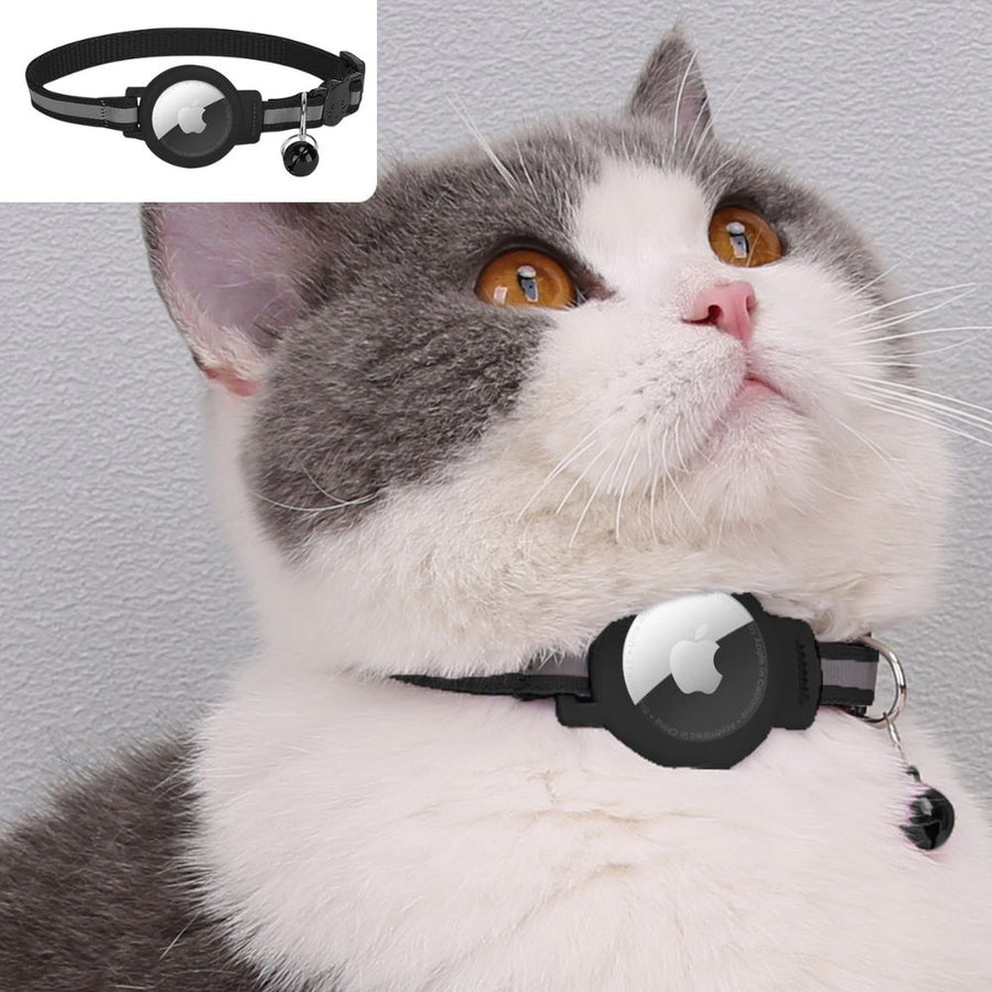 Cat Collar with Airtag Holder